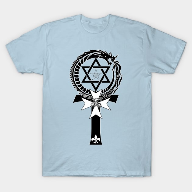 Gnostic Tau - Gnostic Theolalites T-Shirt by PurplePeacock